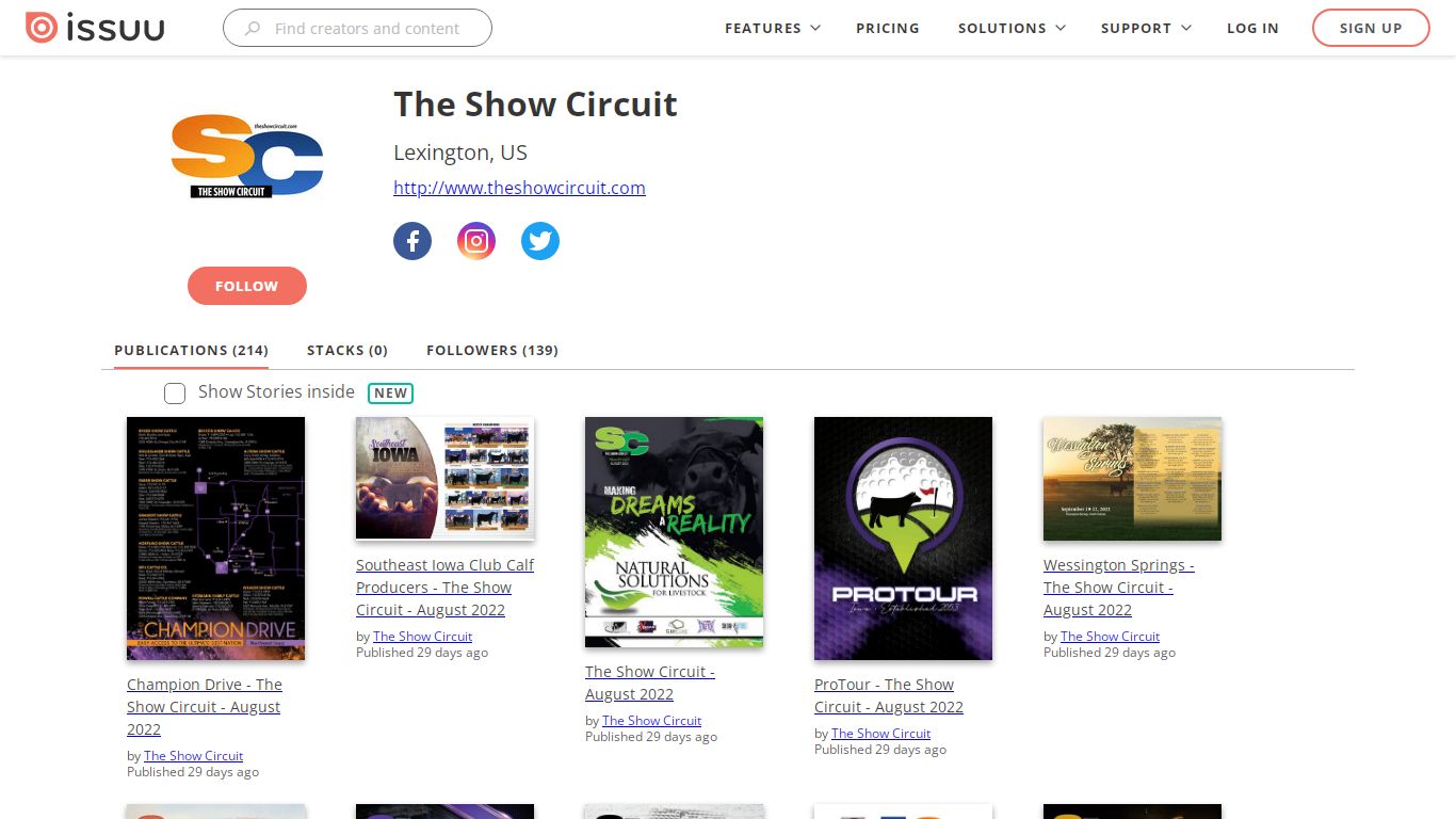 theshowcircuit Publisher Publications - Issuu